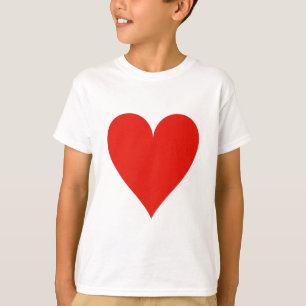 T-shirt Symbole du coeur