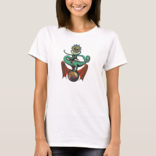 T-shirt Symbole du Dragon médiéval