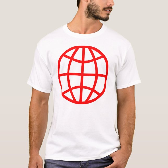 T-shirt Symbole du monde (Devant)