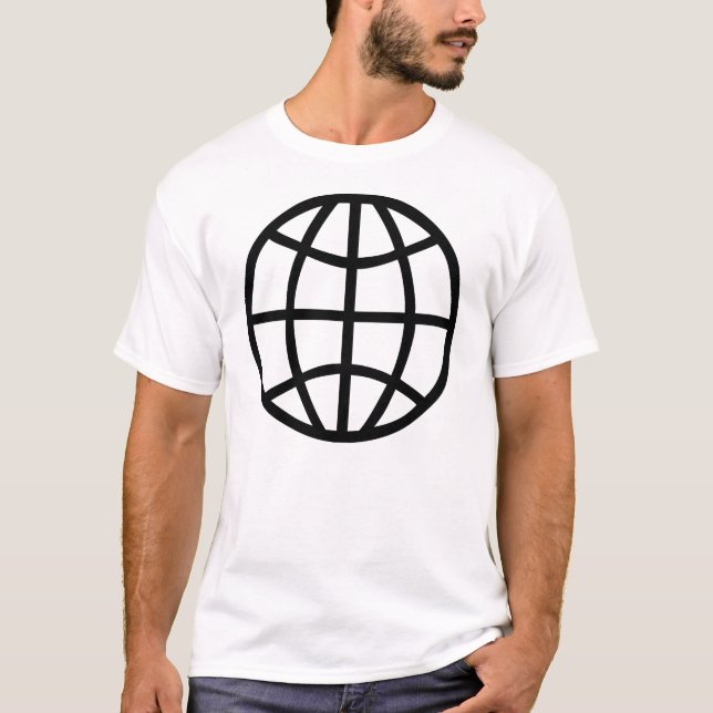 T-shirt Symbole du monde (Devant)