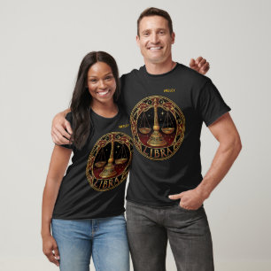 T-shirt Symbole du zodiaque Balance
