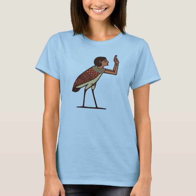 T-shirt Symbole égyptien d'âme de Ba (Devant)