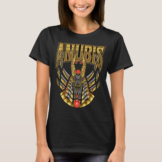 T-shirt Symbole égyptien Mech Anubis (Devant)