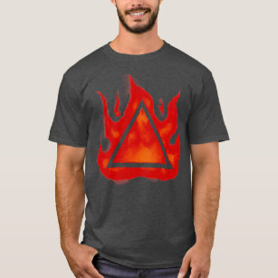 T-shirt Symbole élémentaire d'incendie