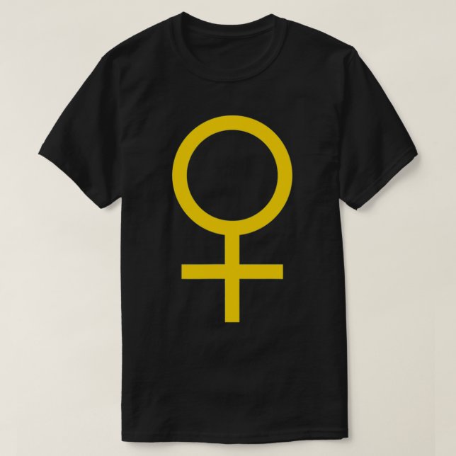 T-shirt Symbole féminin (Design devant)