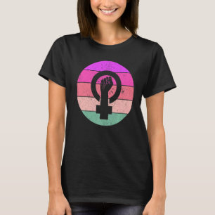 T-shirt Symbole féministe de l'égalité des femmes Emaîtris