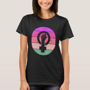 T-shirt Symbole féministe de l'égalité des femmes Emaîtris