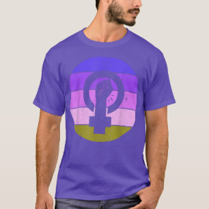 T-shirt Symbole féministe Femme Égalité autonomisation Fem