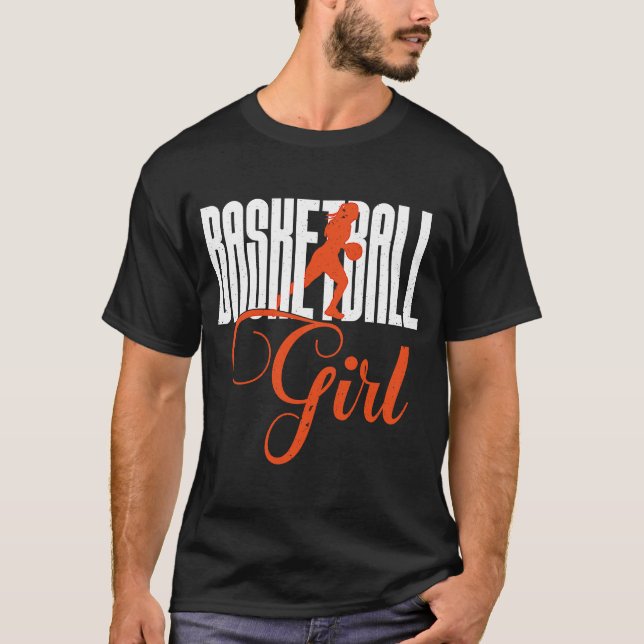 T-shirt SYMBOLE FILLE DE Basket FEMMES DE Basket-Ball Qui  (Devant)