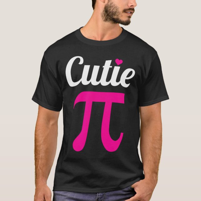 T-shirt Symbole Funny Pi Chemise Cutie Pi National Pi Day  (Devant)