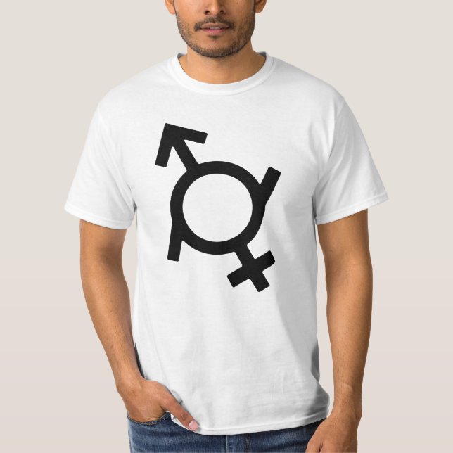 T-shirt Symbole genre fluide (Devant)