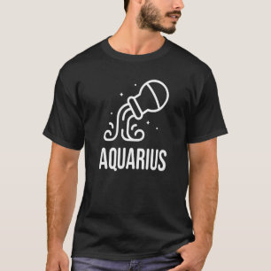 T-shirt SYMBOLE Horoscope Aquarius Zodiaque Astrologie 10