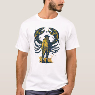 T-shirt Symbole Horoscope Cancer