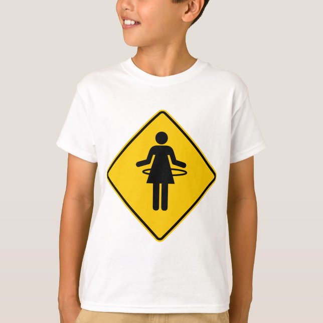 T-shirt SYMBOLE Hula Hoop Zone Highway (Devant)