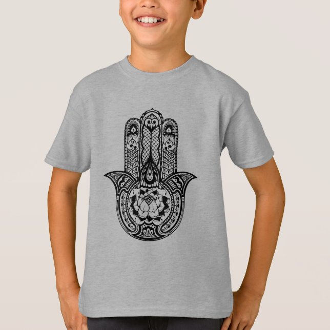 T-shirt Symbole inspiré de Hamsa (Devant)