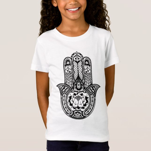 T-Shirt Symbole inspiré de Hamsa (Devant)