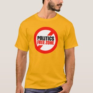 T-shirt Symbole interdit de zone politique