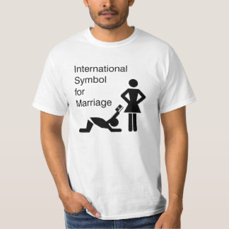 T-shirt Symbole international pour le mariage