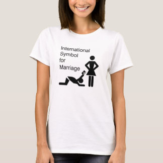 T-shirt Symbole international pour le mariage