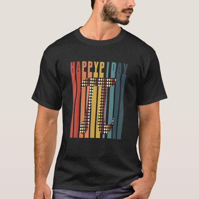 T-shirt Symbole Joyeux Pi Jour Mathématique Math Enseignan (Devant)