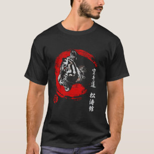 T-shirt Symbole Karaté Tiger shotokan entraînement Dojo ka
