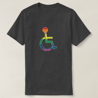 T-shirt Symbole LGBT Pride désactivé