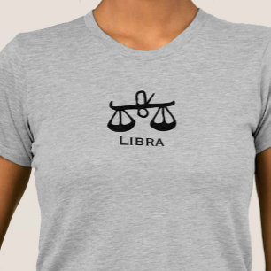 T-shirt Symbole Libra Zodiac Star