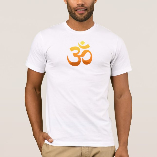 T-shirt Symbole mantra Asana Relax Yoga Om Personnalisé (Devant)