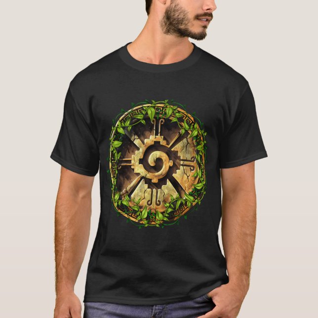 T-shirt Symbole maya Hunab Ku (Devant)