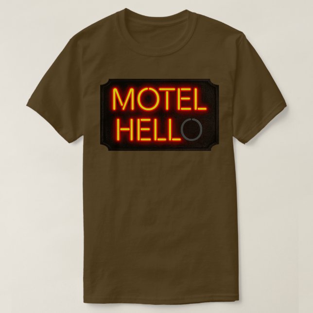 T-shirt Symbole Motel Hell Neon (Design devant)