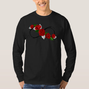 T-shirt Symbole neurodiversité Rouge Rose Infini Autisme M