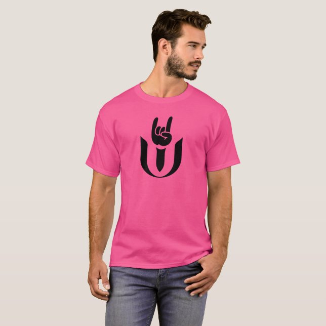 T-shirt Symbole noir de l'UU Chalice Cooper (Devant entier)
