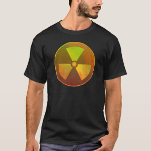 T-shirt Symbole nucléaire Luminance radioactive