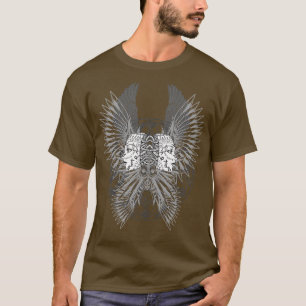 T-shirt Symbole occulte gothique de l'aigle de Lilith