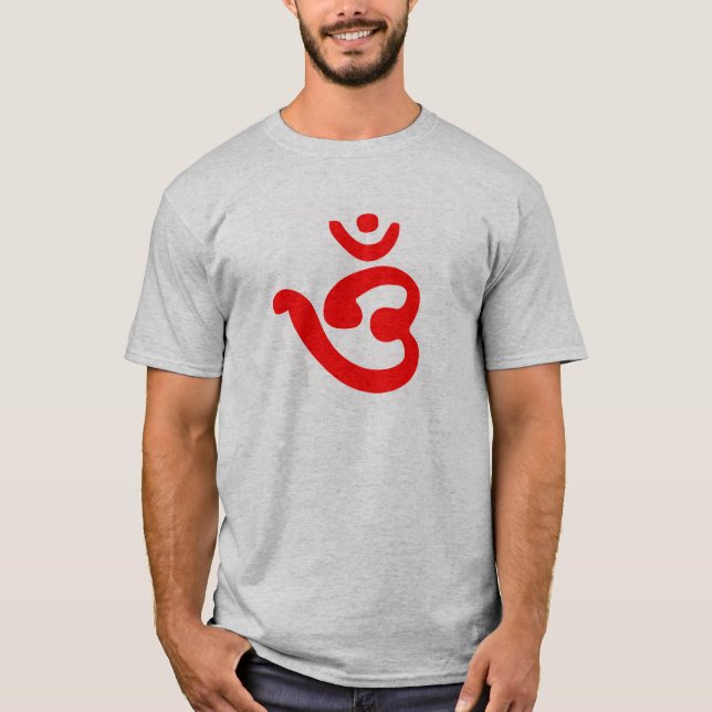 T-shirt Symbole OM (bengali) (Devant)