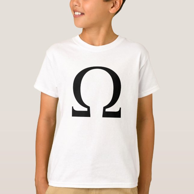 T-shirt Symbole oméga (Devant)