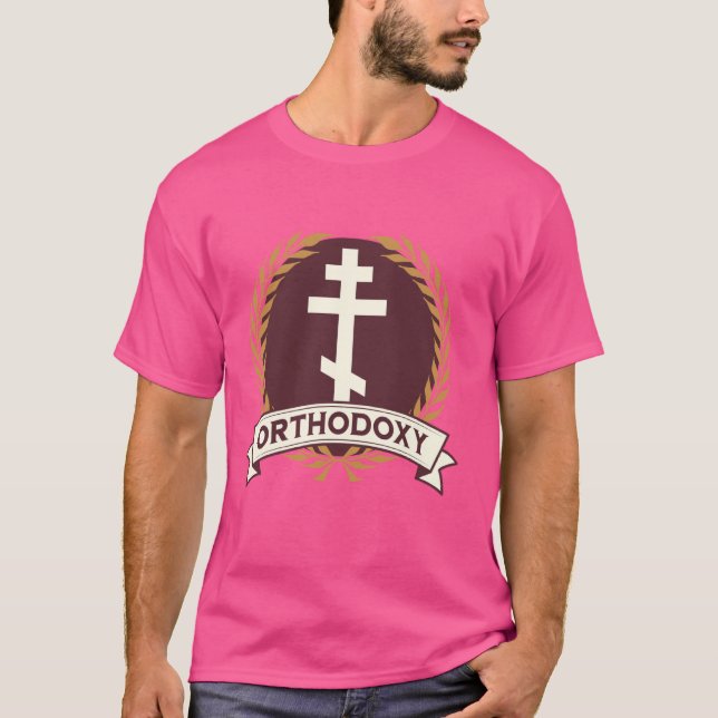 T-shirt Symbole orthodoxe de l'Est (Devant)