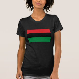T-shirt Symbole panafricain du drapeau et de l'union