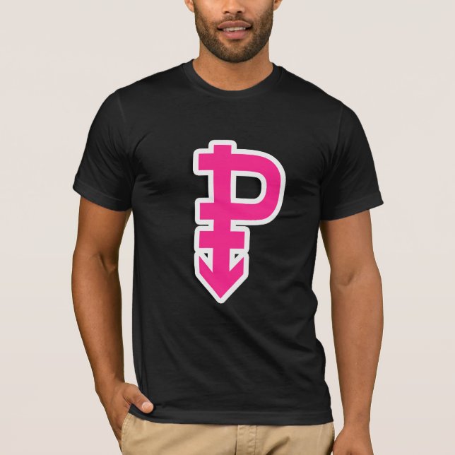 T-shirt SYMBOLE PANSEXUAL 3D de P (Devant)