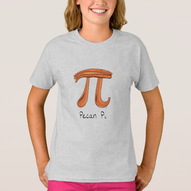 T-shirt Symbole Pecan Pi mignon Math enseignant cadeau (Devant)