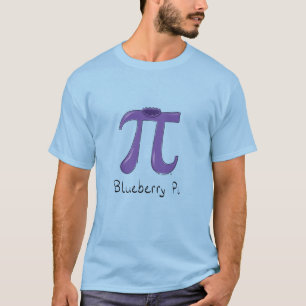 T-shirt Symbole Pi Myrtille Prof de Math