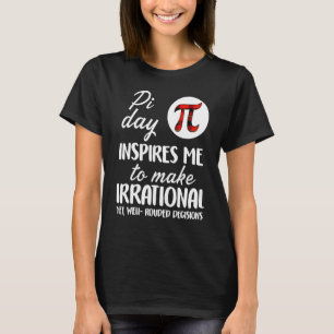 T-shirt Symbole Pi Plaid Buffalo Pi Jour M'Inspirer Math T