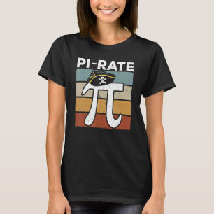 T-shirt Symbole Pirate Girls Boys Pi 3 14 Math
