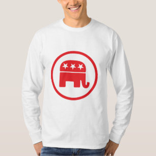 T-shirt Symbole politique du parti républicain (éléphant)