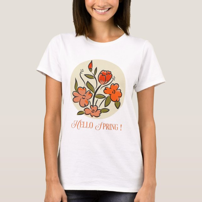 T-shirt Symbole printemps (Devant)
