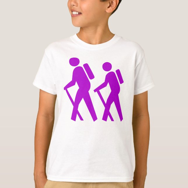 T-shirt Symbole randonnée (Devant)