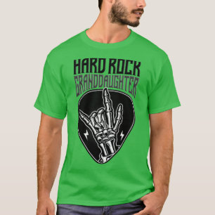 T-shirt Symbole rock hard rock Grand-fille Rock main1