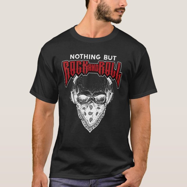 T-shirt Symbole rock rétro I Ro (Devant)