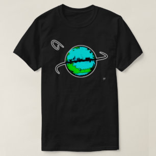 T-shirt Symbole(s) planète(s) colorée(s)