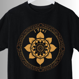 T-shirt Symbole Sacral Chakra Svadisthana Yoga Yogi Mandal